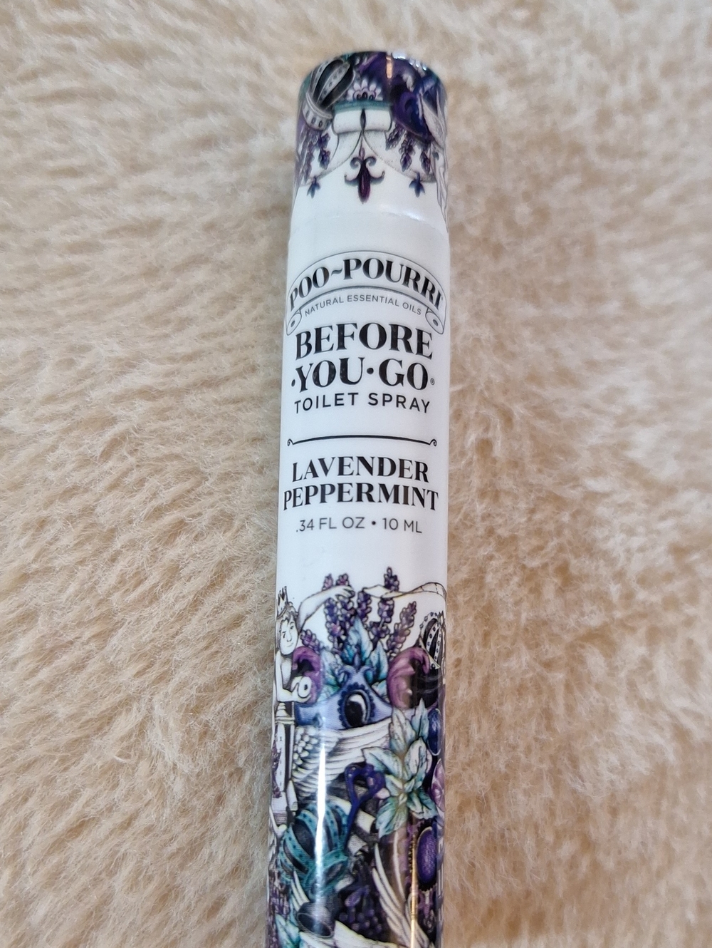 Before You Go Lavender Peppermint Toilet Spray - Lavender/Purple..trvl..